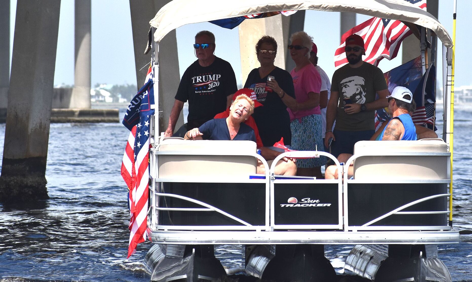 Sunday President Trump boat parade in Charlotte Harbor